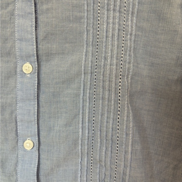 American Eagle Outfitters Button Down
Shirt Womens M Boyfriend Fit Blue - Picture 4 of 9